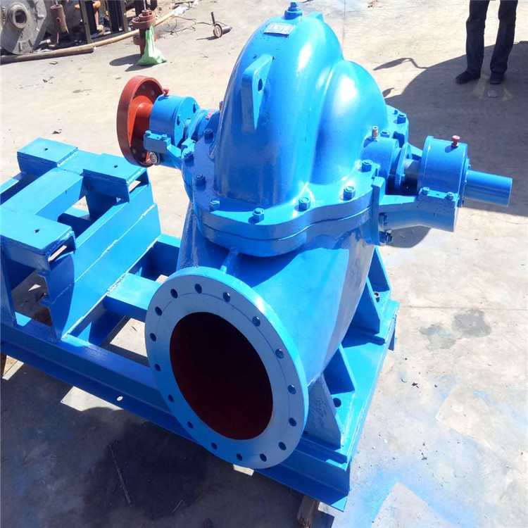 雙吸泵泵體、泵蓋、葉輪、軸、雙吸密封環(huán)、軸套、軸承